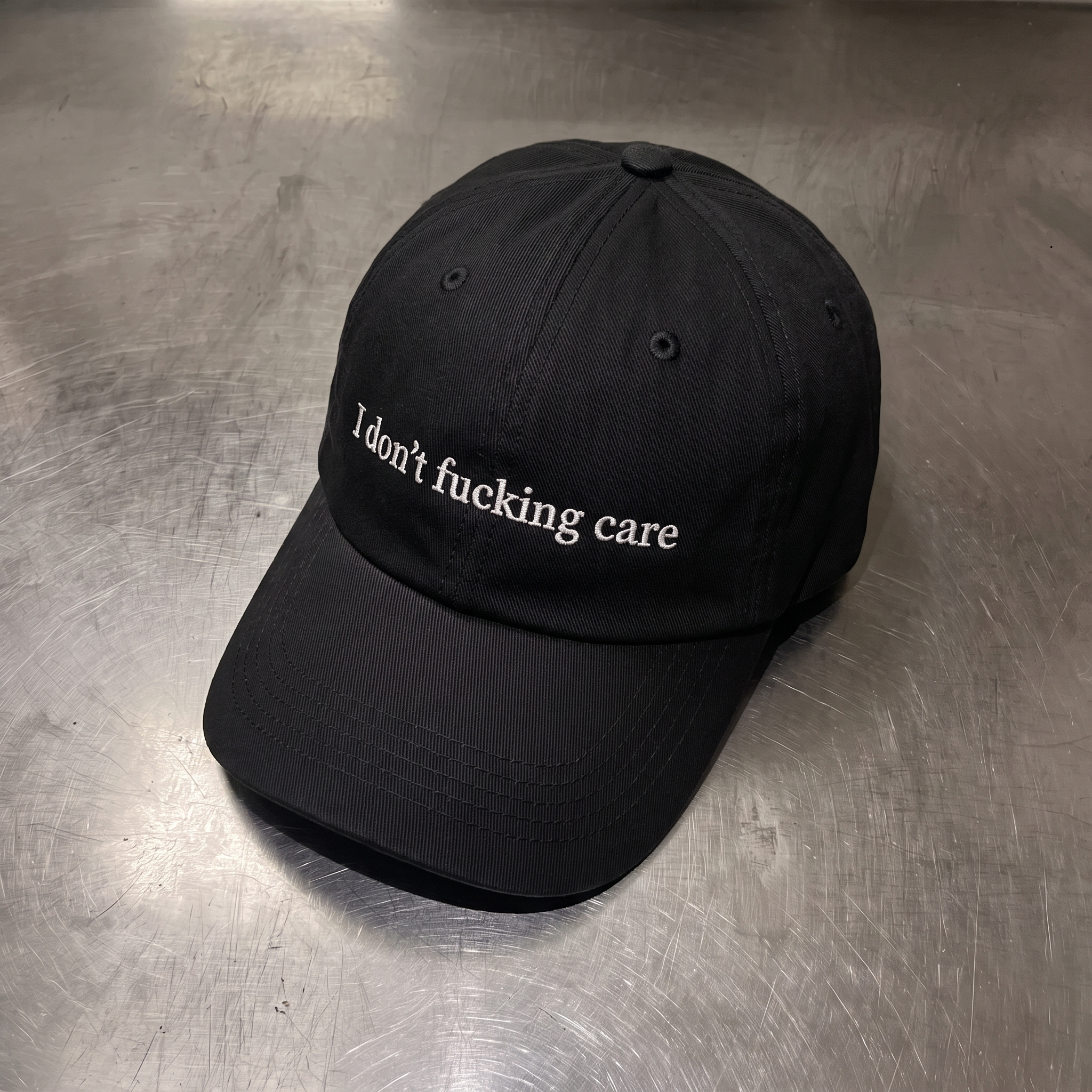 I don’t fucking care, Black / White